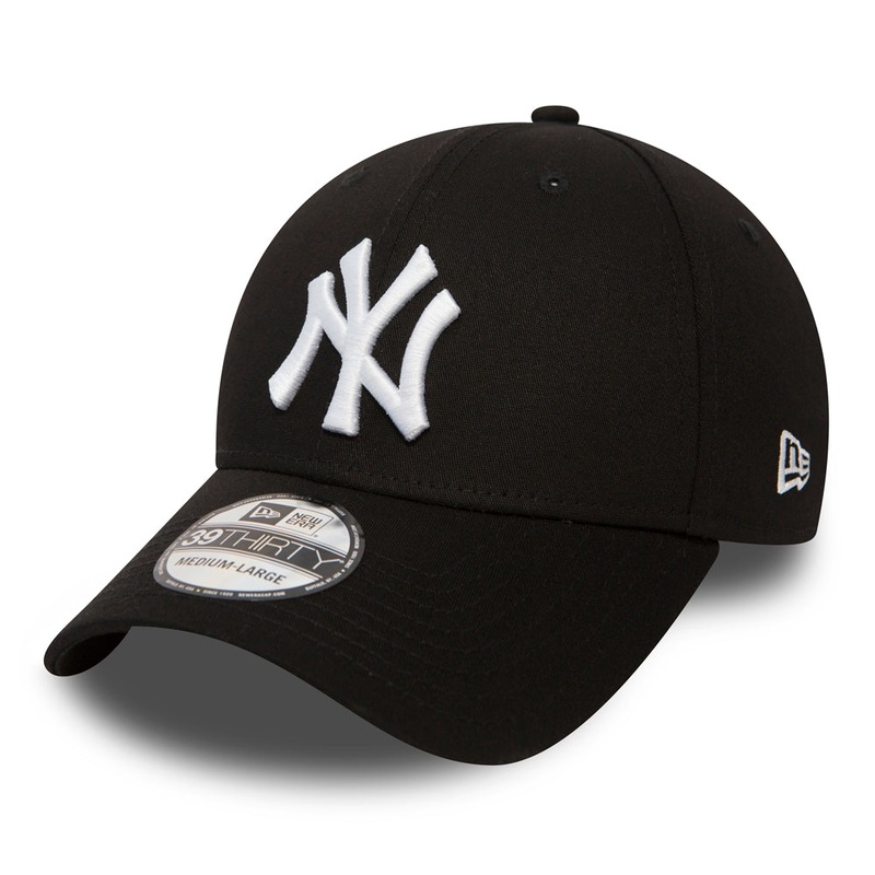 New York Yankees 39THIRTY MLB League Basic Black Cap S-M