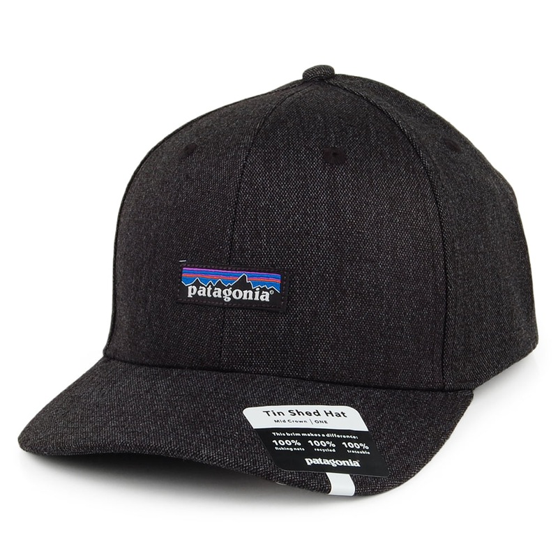 Patagonia Hats Tin Shed Baseball Cap – Black Adjustable