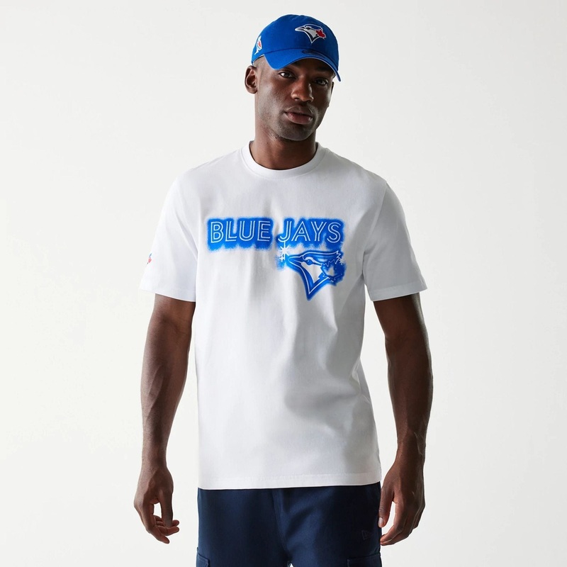 Toronto Blue Jays OVO x MLB White T-Shirt 4XL