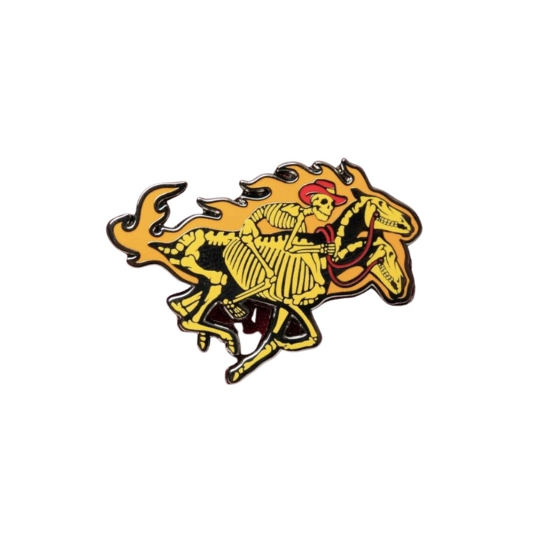 Hat Club Exclusive Badlands Skeleton Horse Fitted Hat Pin