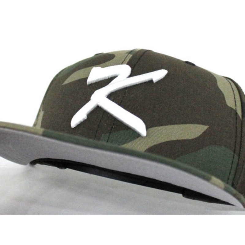 Korea New Era New Era 9Fifty Snapback Hat (Camo Gray Under Brim) One Size