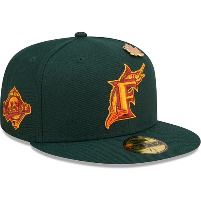 New Era Florida Marlins Leafy 2022 59FIFTY Fitted Hat