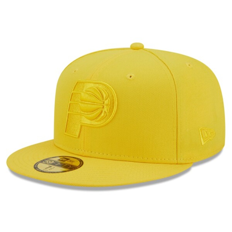 New Era Indiana Pacers Color Pack 59FIFTY Fitted Hat – Yellow