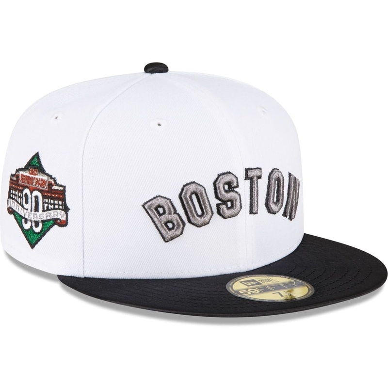 New Era Just Caps Optic White Boston Red Sox 2023 59FIFTY Fitted Hat