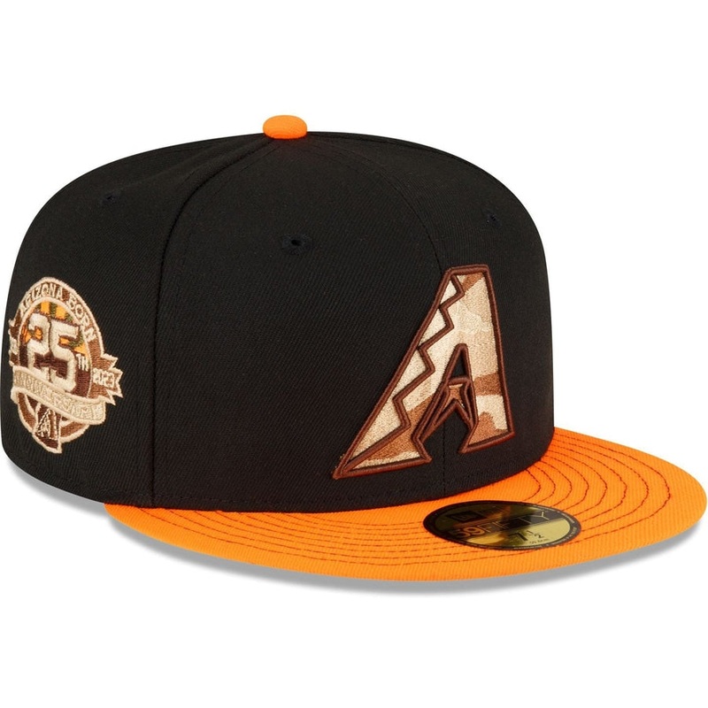 New Era Just Caps Orange Visor Arizona Diamondbacks 2023 59FIFTY Fitted Hat