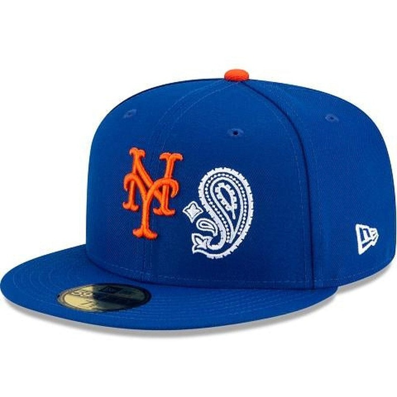 New Era New York Mets Patchwork Undervisor 59fifty Fitted Hat