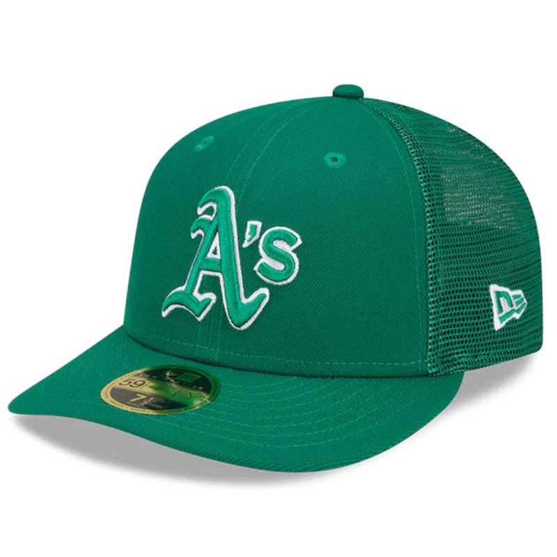 New Era Oakland Athletics 2022 St. Patrick’s Day On-Field Low Profile 59FIFTY Fitted Hat