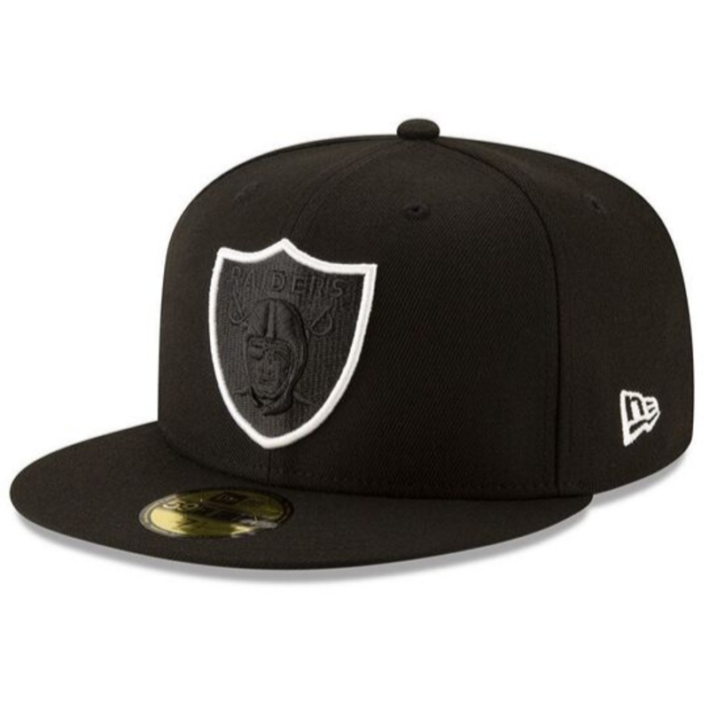 New Era Oakland Raiders Logo Elements 59Fifty Fitted Hat