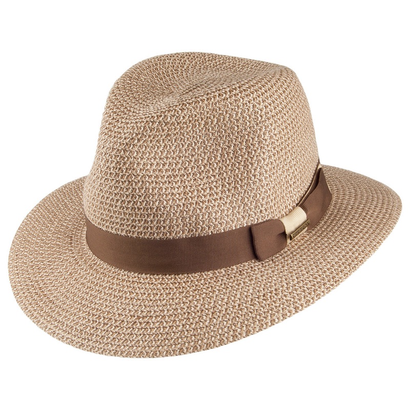 Stetson Hats Toyo Chelsea Fedora Hat – Natural S
