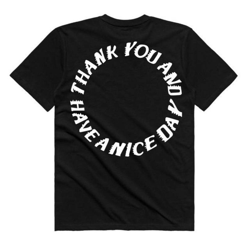 Chinatown Market SUNDAY SERVICE T-SHIRT (Black) m