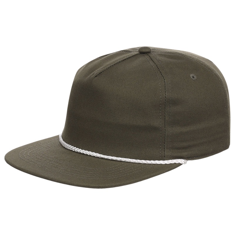 Crowns by Lids Fairway Golfer Hat – Olive Adjustable