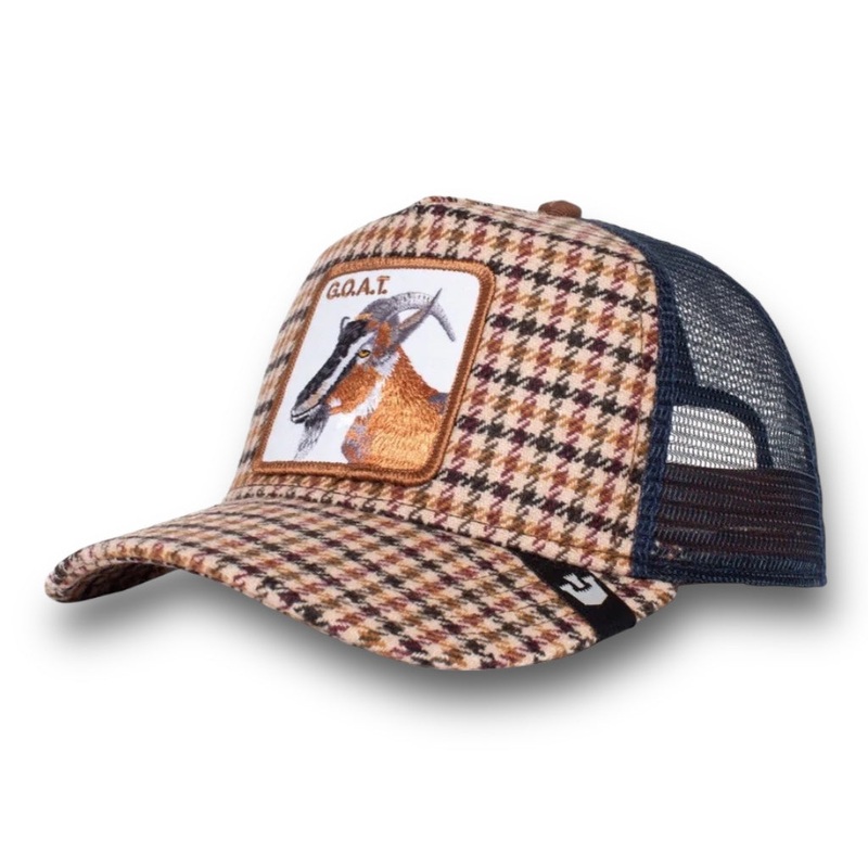 GOORIN BROS GOOD KID PLAAD CITY “GOAT” TRUCKER MESH SNAPBACK