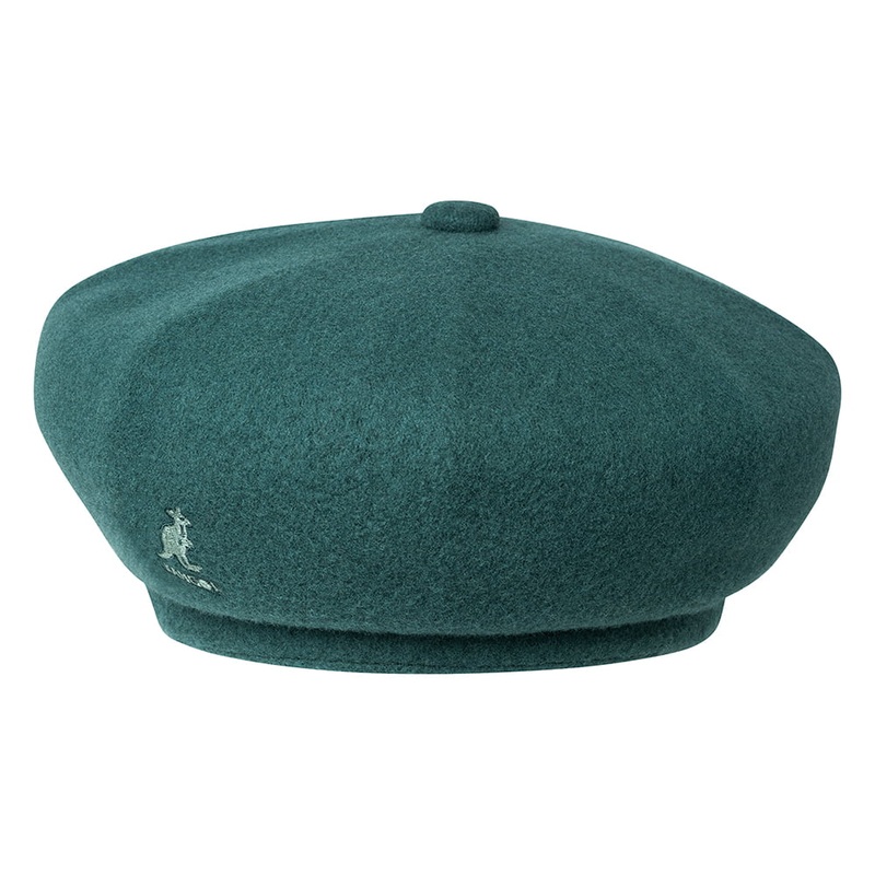 Kangol Wool Jax Beret – Midnight Green S