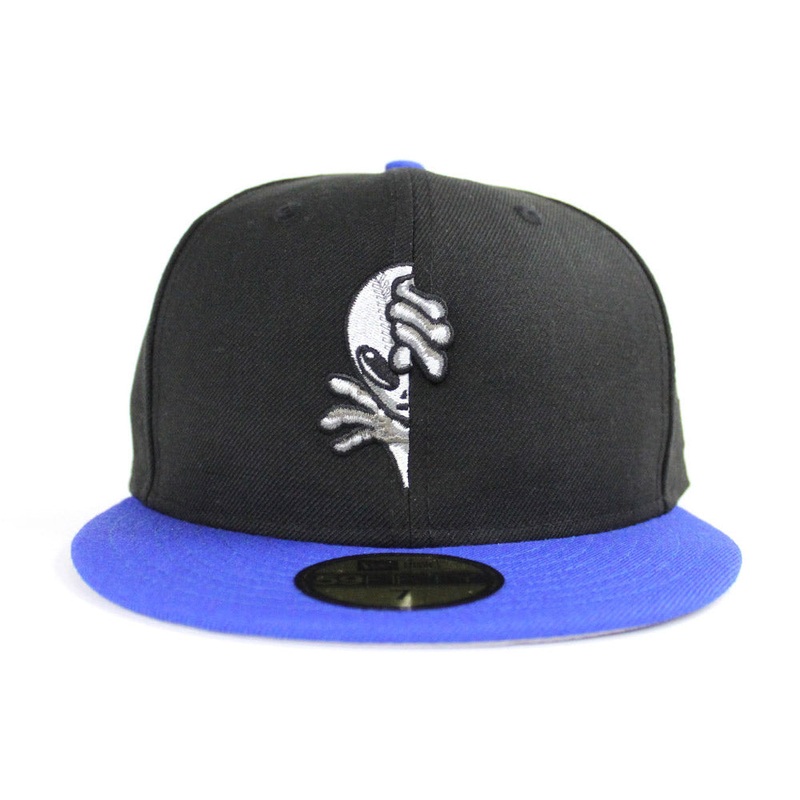 Las Vegas 51s New Era 59Fifty Fitted Hat (Air Jordan 10 Orlando Gray under Brim) 7