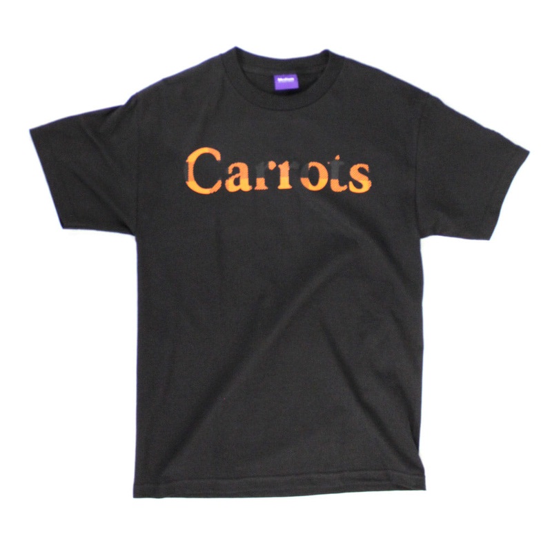 CARROTS LUMBERJACK WORDMARK T-SHIRT (BLACK ORANGE) m