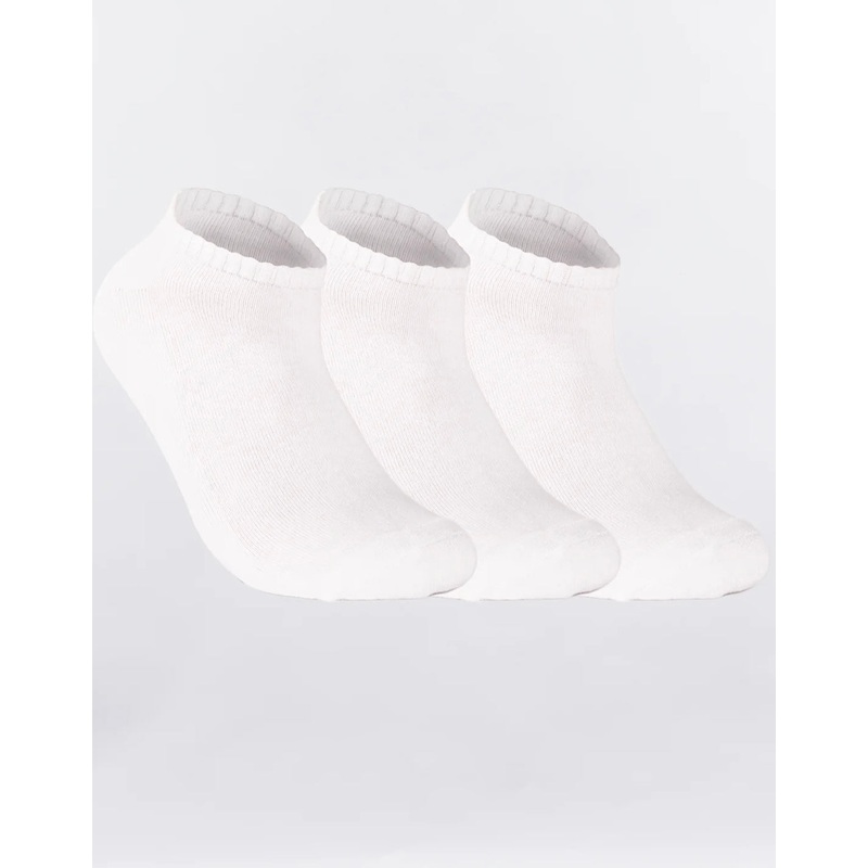 CITY LAB ATHLETIC LO-CUT WHITE SOCKS