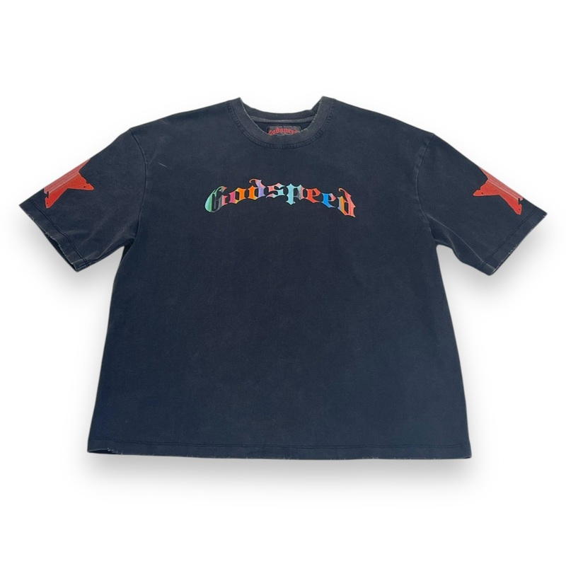 GODSPEED PASTEL COWBOY (BLACK) TEE S