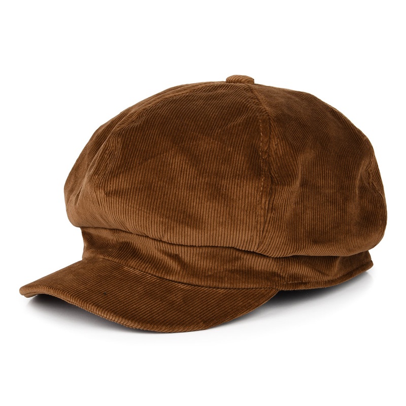 Kangol Cord Spitfire Cap – Brown S
