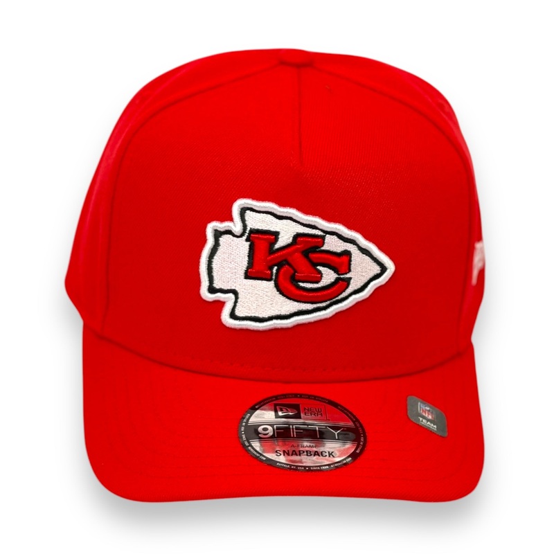 KANSAS CITY CHIEFS “9FIFTY AFRAME” NEW ERA SNAPBACK (2465)