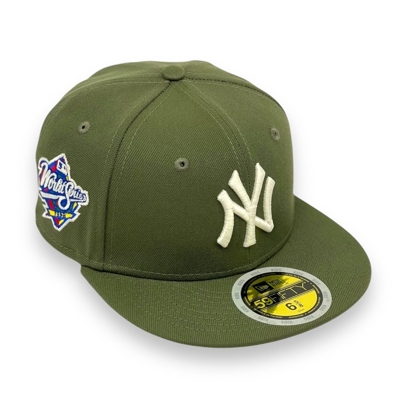 “KIDS” NEW YORK YANKEES (OLIVE)(1998 WORLDSERIES) NEW ERA 59FIFTY FITTED 63/8