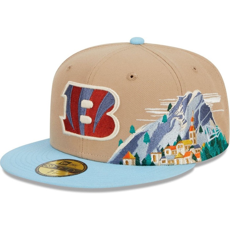 New Era Cincinnati Bengals Snowcapped 2023 59FIFTY Fitted Hat