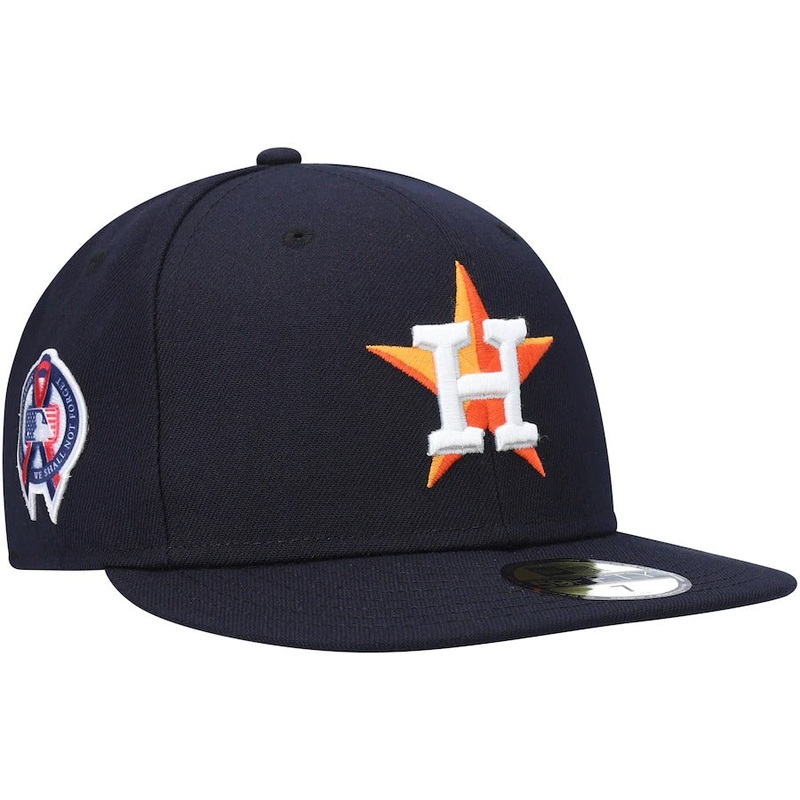 New Era Houston Astros Navy 9/11 Memorial Side Patch 59FIFTY Fitted Hat