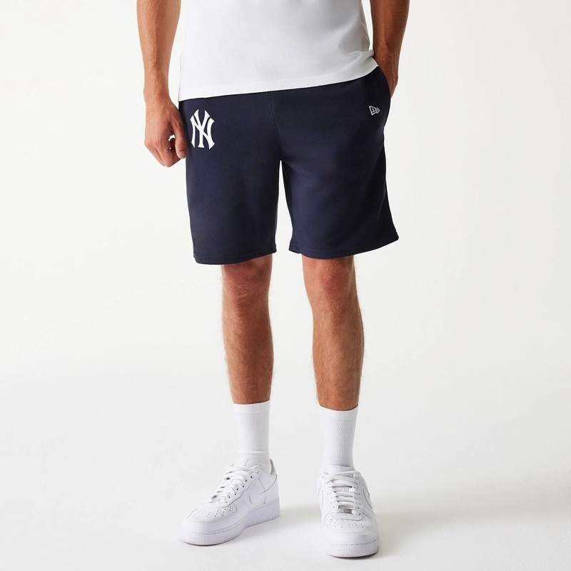 New York Yankees MLB League Essential Navy Shorts XS