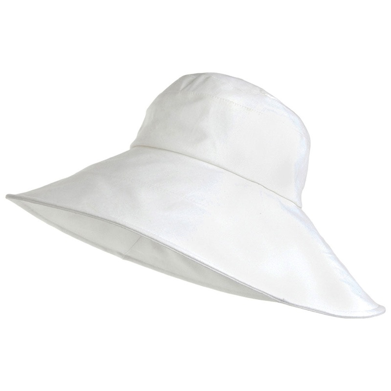 sur la tte Packable Monaco Sun Hat White Wholesale Pack Prepack