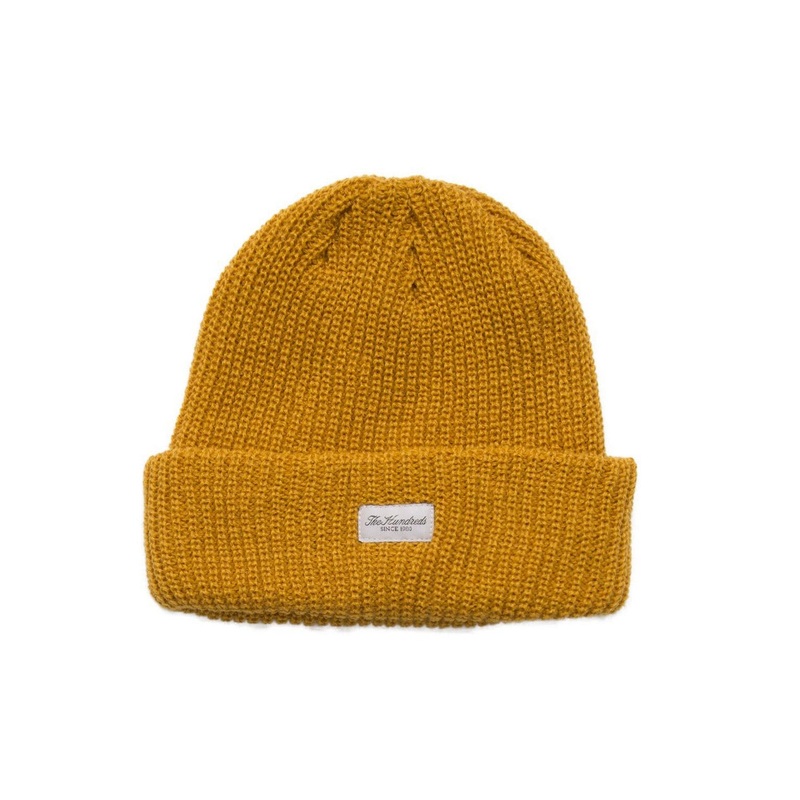The Hundreds 2018 Crisp 2 Beanie (Mustard) One Size