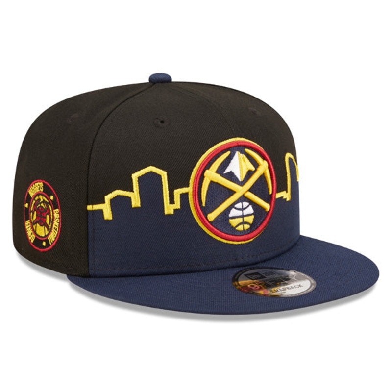 Denver Nuggets New Era NBA 2022 Tip Off 9FIFTY Snapback Hat  Navy/Black