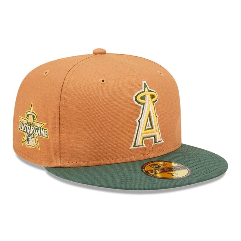 LA Angels All Star Game Dark Beige 59FIFTY Fitted Cap 6 7/8