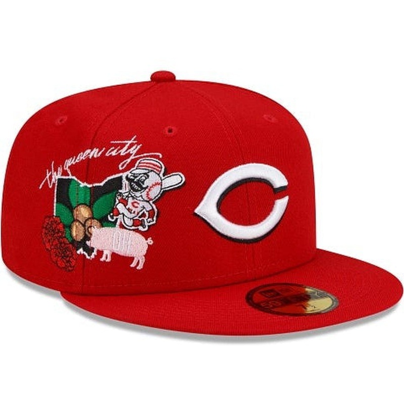 New Era Cincinnati Reds City Cluster 2022 59FIFTY Fitted Hat