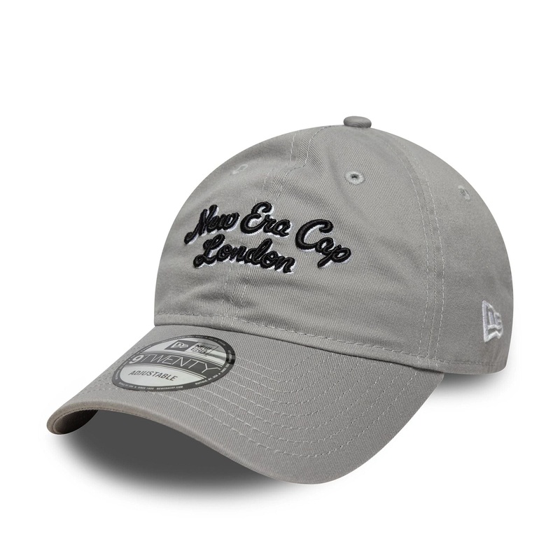 New Era London Grey 9TWENTY Adjustable Cap OSFM