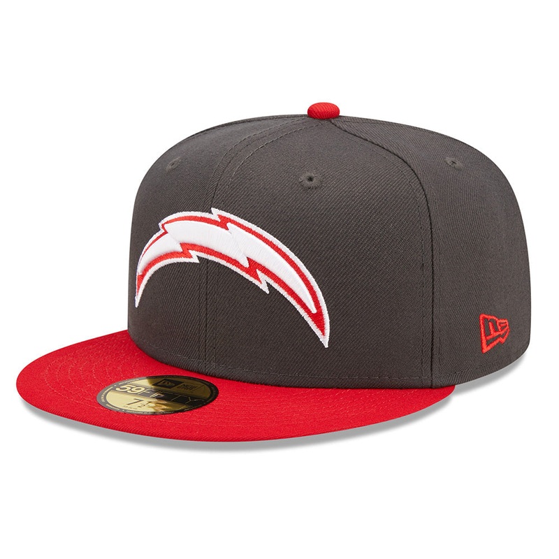 New Era Los Angeles Chargers Two-Tone Steel 59FIFTY Fitted Hat