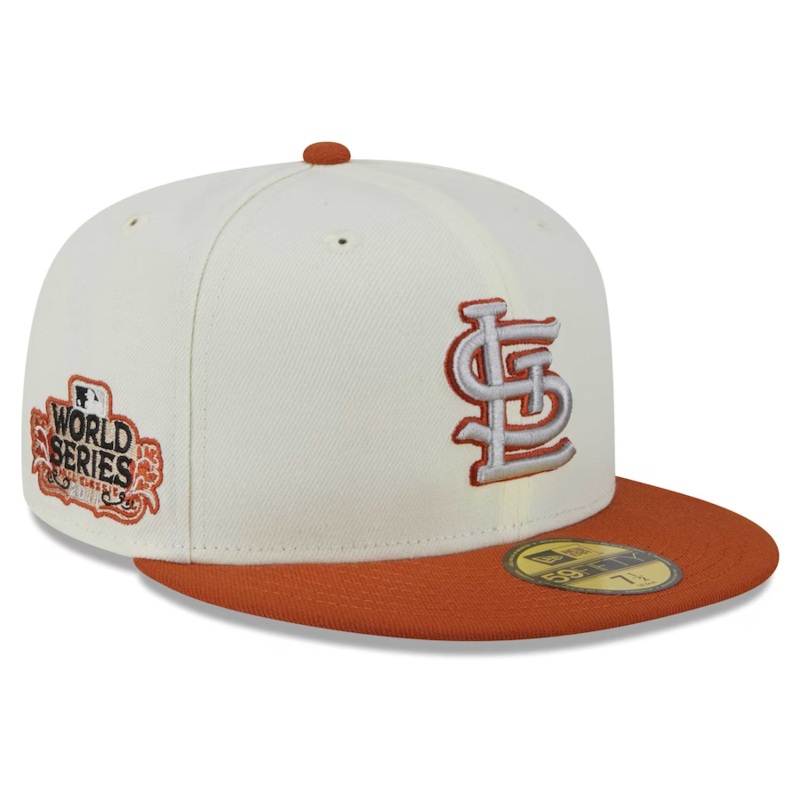 New Era St. Louis Cardinals Cream/Rust Orange 2023 59FIFTY Fitted Hat