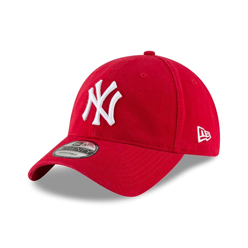 New York Yankees MLB Core Classic Red 9TWENTY Adjustable Cap OSFM