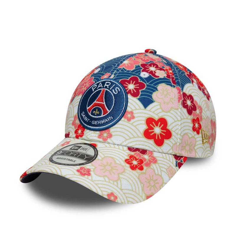 Paris Saint-Germain Cherry Blossom Dark Blue 9FORTY Adjustable Cap OSFM
