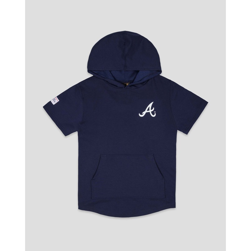 Short Sleeve Youth Hoodie – Atlanta Braves Youth Small