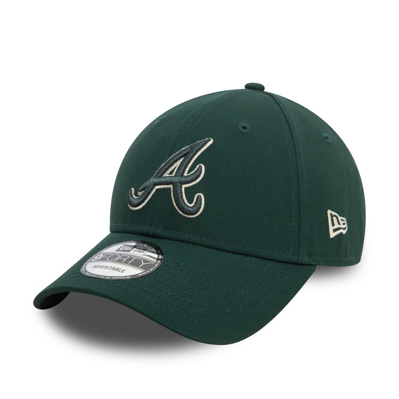 Atlanta Braves 9FORTY Seasonal World Series Dark Green Cap One Size