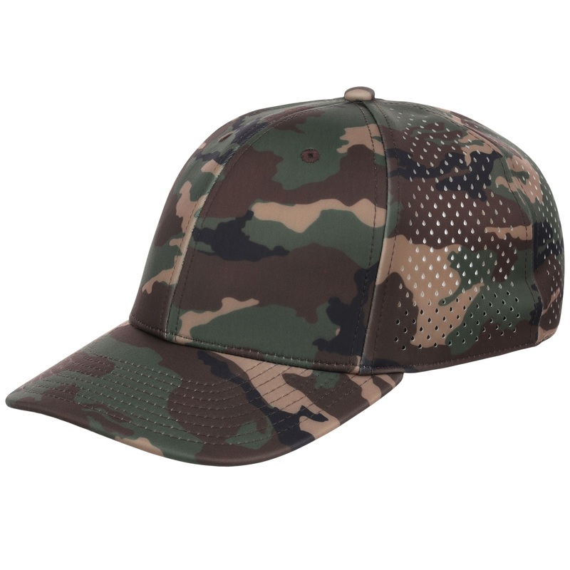 Crowns By Lids Clubhouse 6-Panel Tech Cap – Camo Adjustable
