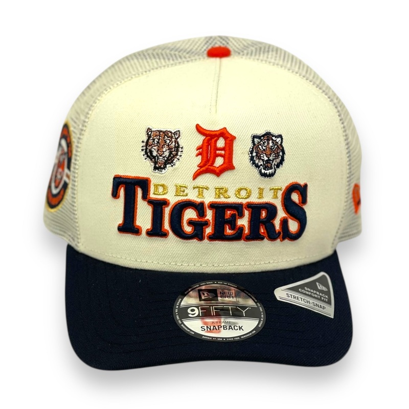 DETROIT TIGERS (OFF-WHITE) (“1984 “40TH ANN”) AFRAME NEW ERA 9FIFTY SNAPBACK