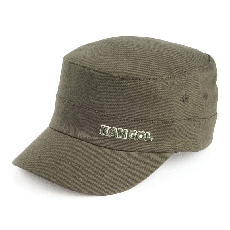 Kangol Cotton Twill Army Cap – Green Small/Medium