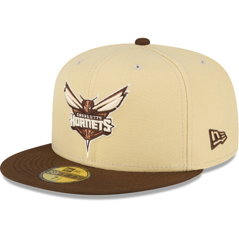 New Era Charlotte Hornets Walnut 2022 59FIFTY Fitted Hat