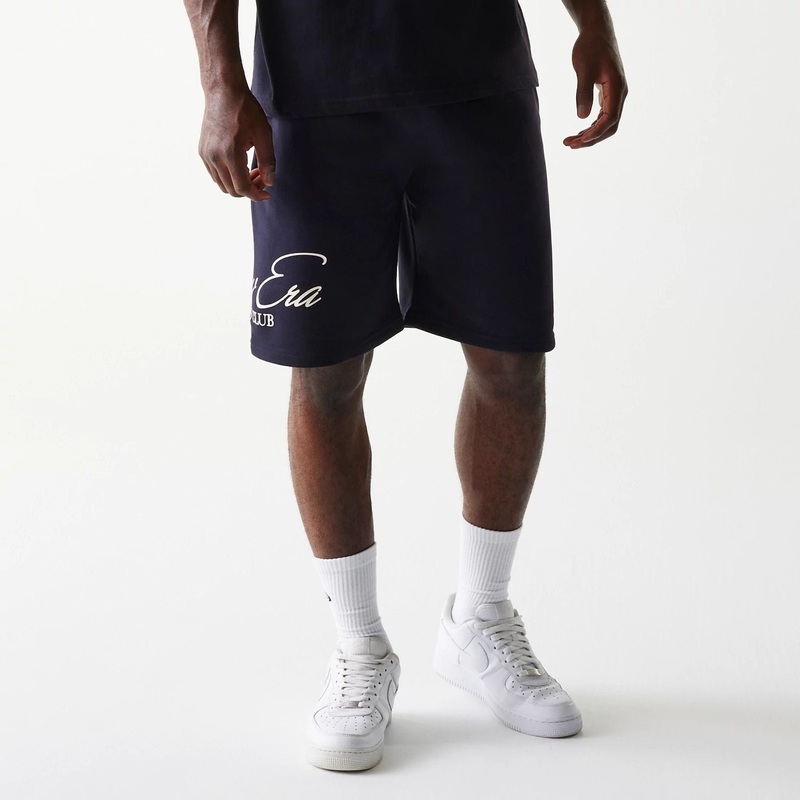 New Era Side Logo Navy Shorts XS
