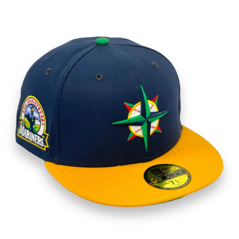 SEATTLE MARINERS (30TH ANNIVERSARY) NEW ERA 59FIFTY FITTED (GREEN UNDER VISOR) 67/8