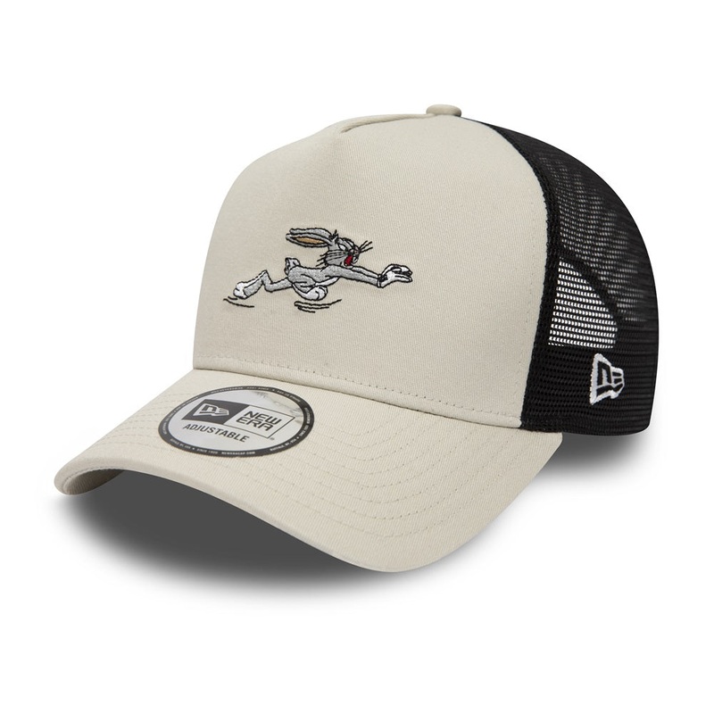 Bugs Bunny Trucker Looney Tunes Stone Cap One Size
