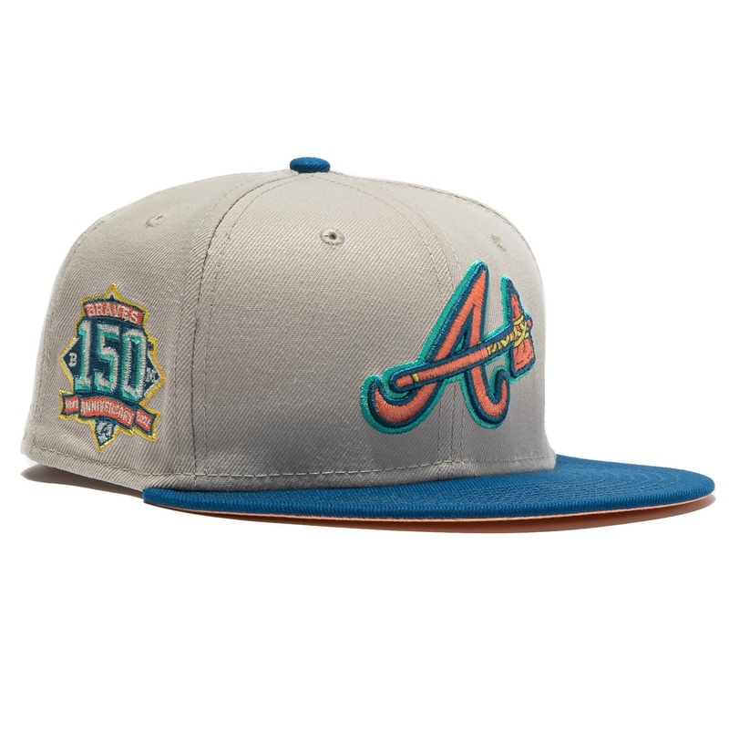 New Era Atlanta Braves ‘Ocean Drive’ 150th Anniversary 59FIFTY Fitted Hat
