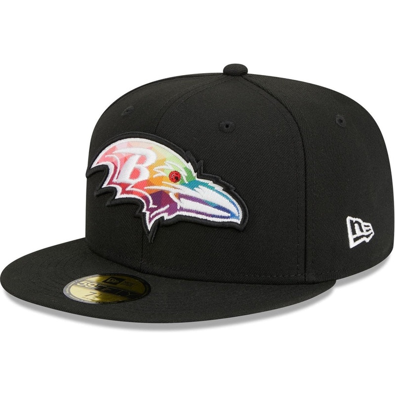 New Era Baltimore Ravens 2023 Crucial Catch 59FIFTY Fitted Hat