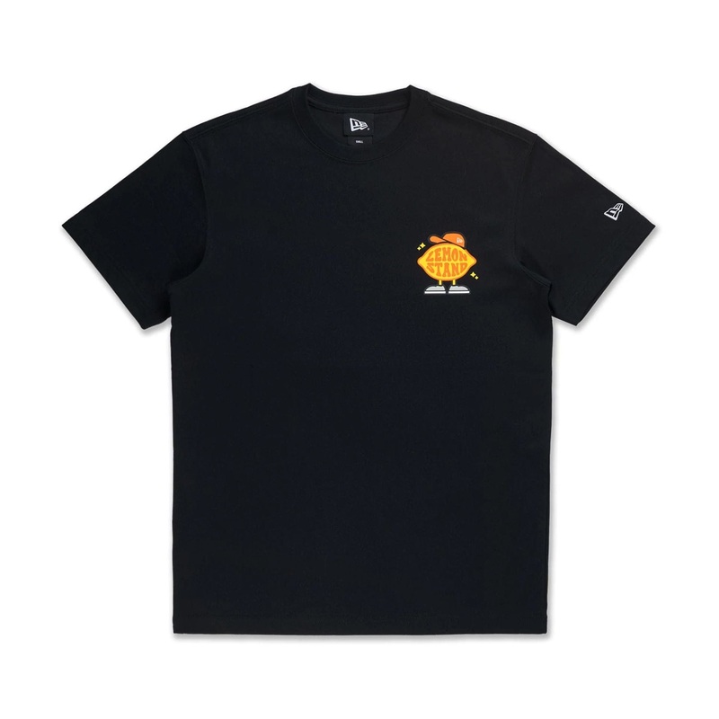 New Era Fruit Lemon Stand Black T-Shirt XS