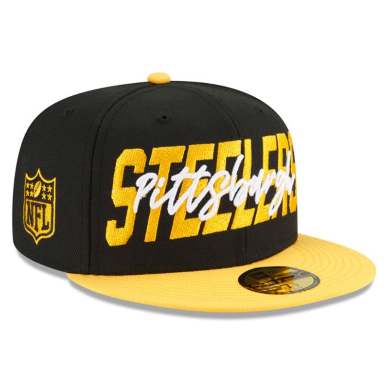 Pittsburgh Steelers New Era 2022 NFL Draft On-Stage 59FIFTY Fitted Hat 7
